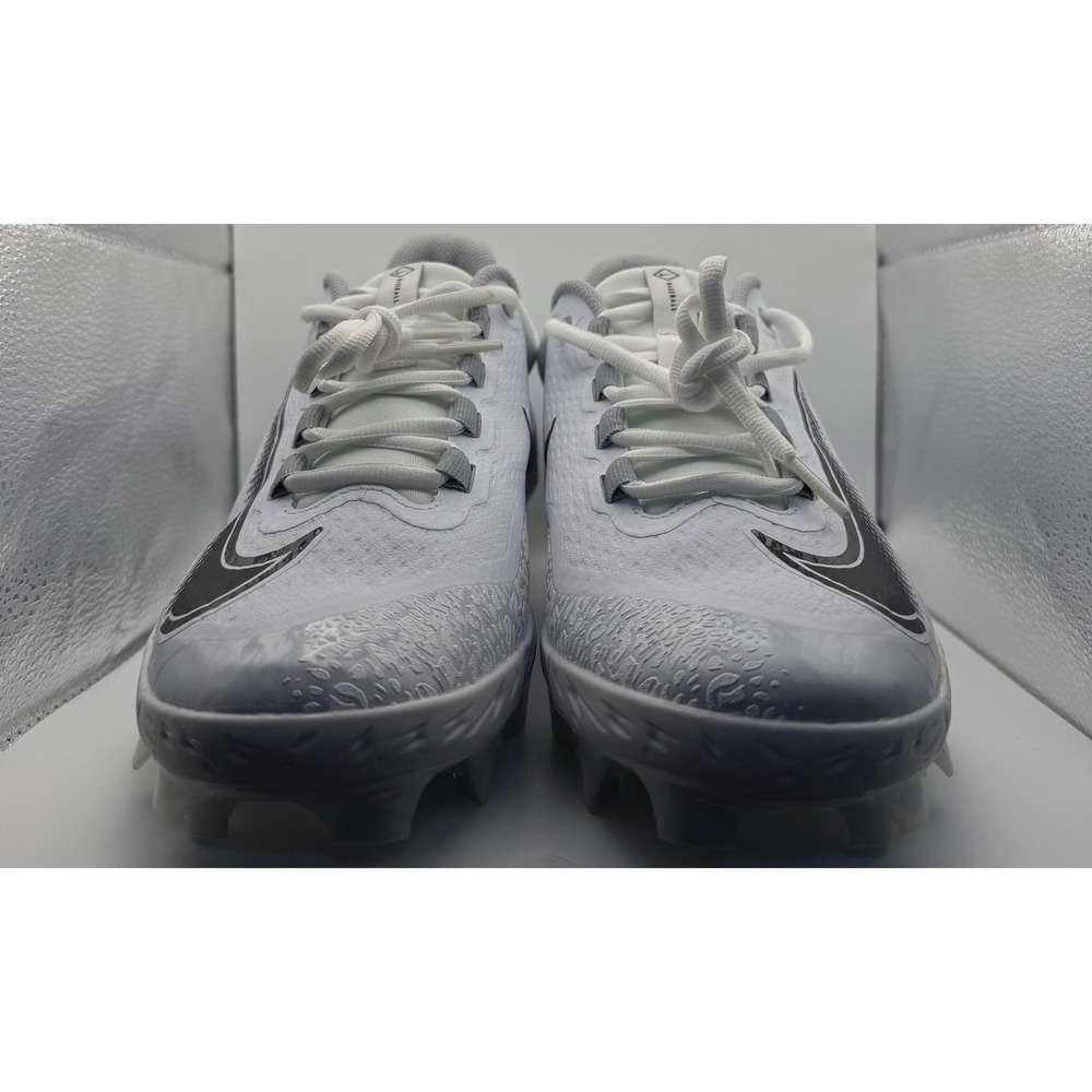 Nike Alpha‎ Huarache Elite 4 Low Baseball Cleats FD6255-100 Men's 9.5 NWOB
